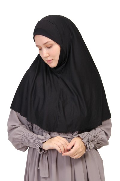 TRModam وشاح عملي - عمامة جاهزة بدون حجاب - موديل سوفليه، غير قابلة للانزلاق ومقاومة للعرق