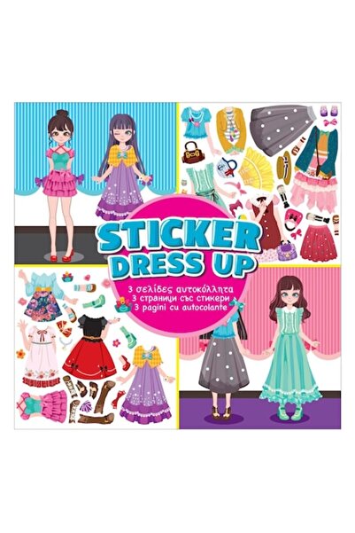 OEM Set Autocolante Dress Up, Sticker, 85 Bucati, Multicolor