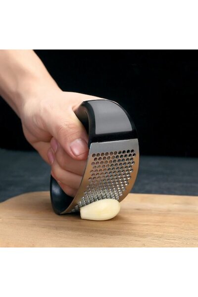 ANTBRO Presa pentru usturoi Antbro®, manuala din metal cu maner ergonomic, ma...