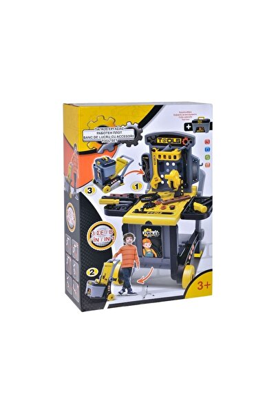 Tools Work Bench for Kids, Tools, 3-in-1, 50 Pieces
