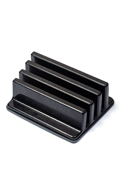 OEM Suport pentru tocător din plastic, 16,3 x 12,3 x 6,3 cm, negru