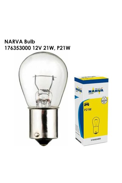 Narva Oto Park Stop Ampulü Çift Duy 12V 21W, P21W 17916 (176353000)