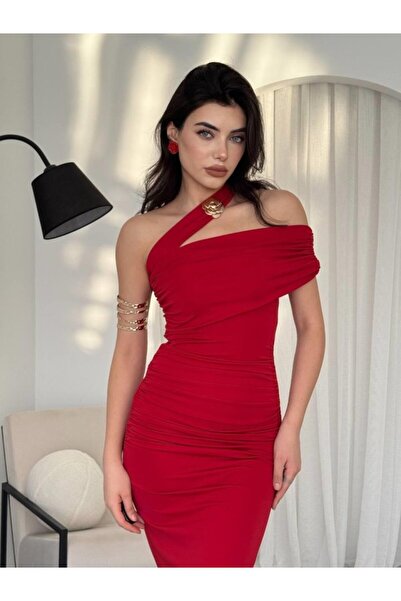 Wear Up Rochie cu umăr încrucișat Reta