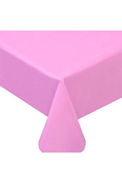 ANTBRO Disposable Plastic Tablecloth Antbro®, Pink, 137x274cm