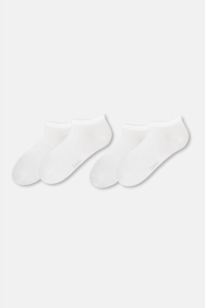 Eros White Men's Sports Socks 2-Pack