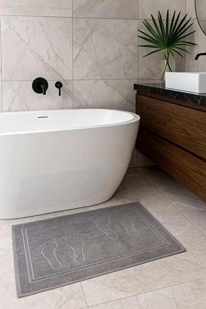 LaraLisa Collection 100% Natural Cotton 2 Pieces 50X80 Bath Foot Towels