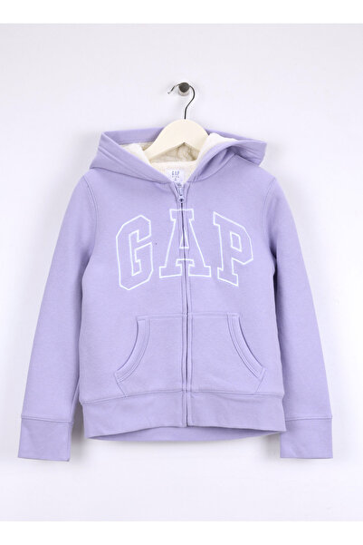 GAP Printed Girl's Purple Sweatshirt 790006001