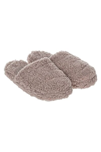 ANTBRO - House Slippers for Women, Beige/Nude, Faux Fur, Size 36-37