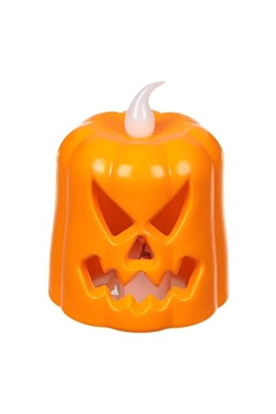 TOPI TOY Lumânare de petrecere de Halloween, Dovleac malefic cu lumină LED, 5...