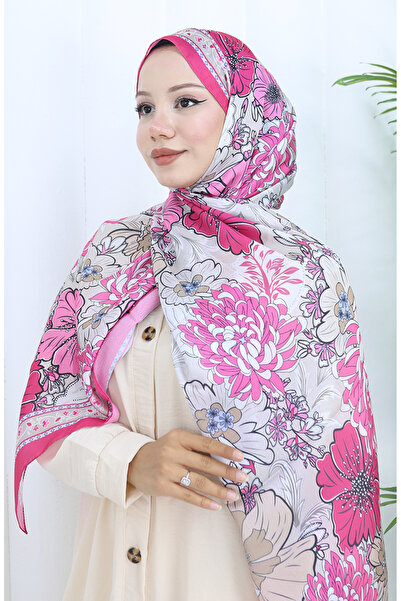 sefamerve Șal cu model floral Champs-Élysées 70319-01 Fuchsia