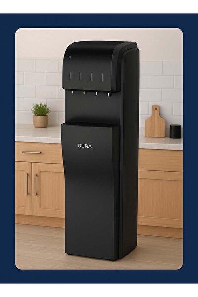 DURA 5 in 1 Bottom Loading Water Dispenser with Ice Maker and Crusher, Hot and Cool and Room Tempera
