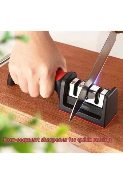 MARKKA GENETİK New 4-in-1 Home Knife Sharpener Creative Manual Quick Knife Sharpening Tool