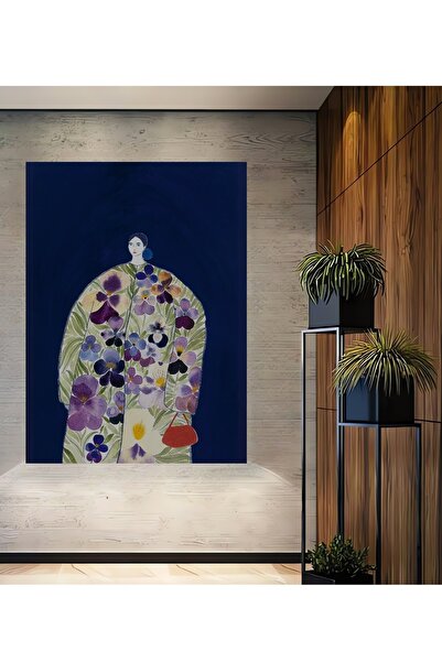 Teona Ahşap Tablou decorativ din lemn dreptunghiular Frumusețea florilor