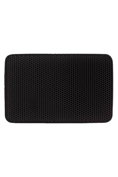 ANTBRO χαλάκι συλλογής απορριμμάτων, Αδιάβροχο, εύκαμπτο, μαύρο, 58x37 εκ.