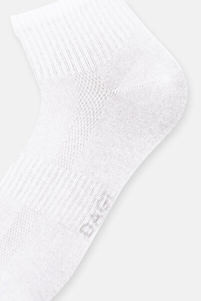 Eros White Men's 2-Piece Sports Socks