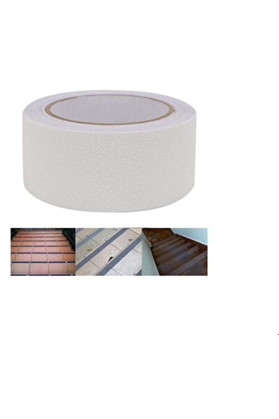 ideal STORE Bandă adezivă transparentă antiderapantă, 7,5 cm x 5 m, pentru utilizare în interior și exterior