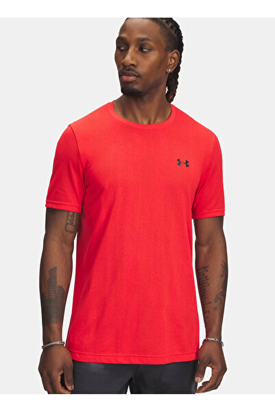Under Armour 1388129-713-Vanish Seamless Novelty Kırmızı Bisiklet Yaka Normal...