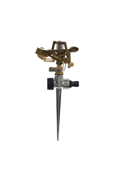 OEM Grunman Sprinkler, metal, with zinc spike, 5 bar, 12 m range