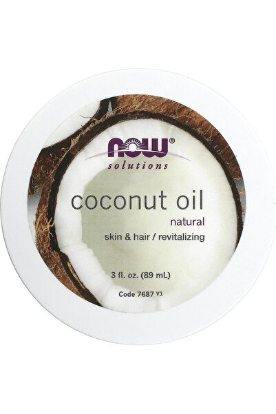 Now Foods Coconut Oil for Body Moisturizing, Suitable for All Skin Types, 3 oz