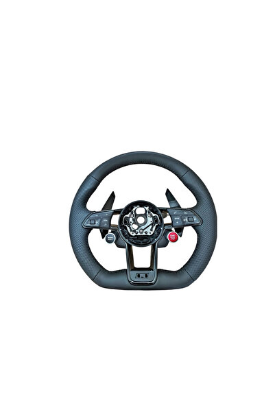 Lumi LUXURY Leather sports steering wheel compatible with Audi models manufactured after 2011, Compatible product - not OEM