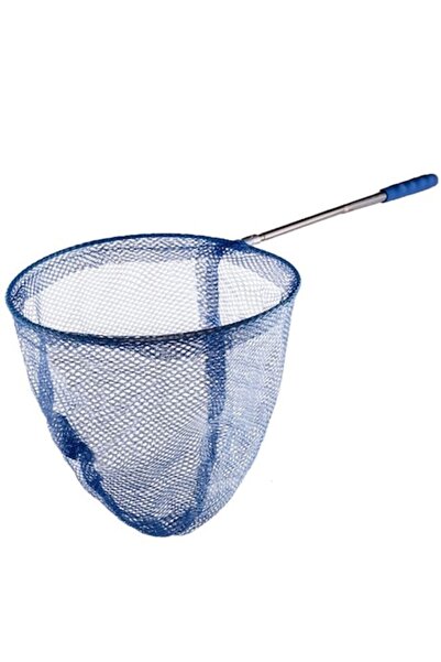 ANTBRO Plasă de pescuit telescopică metalică Antbro®, albastră, 37 - 85 cm