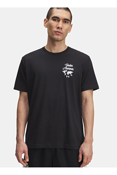 Under Armour 6004143-001-UA 60/40S SPORTS WM SS Siyah Bisiklet Yaka Normal Dü...