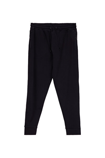 Discovery Expedition D5WM-EA3814 Siyah Relaxed Düz Erkek Eşofman Altı