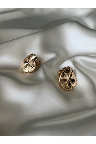 XUPING JEWELRY Marka Model 14K Altın Kaplama Çiçek Küpe