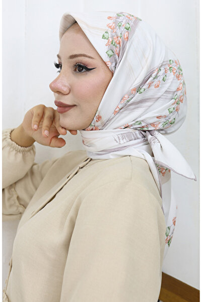 sefamerve Digital Rayon Scarf 70310-09 Green