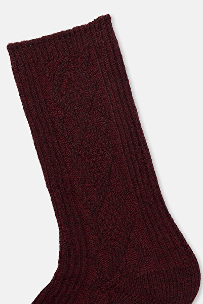 Eros Дамски удобни плетени чорапи с мотиви