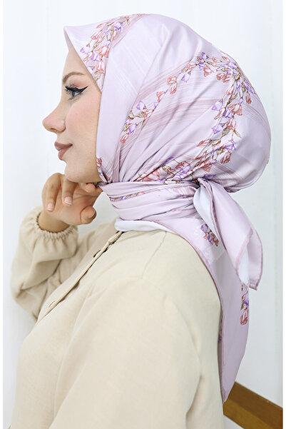sefamerve Digital Rayon Scarf 70310-03 Lilac