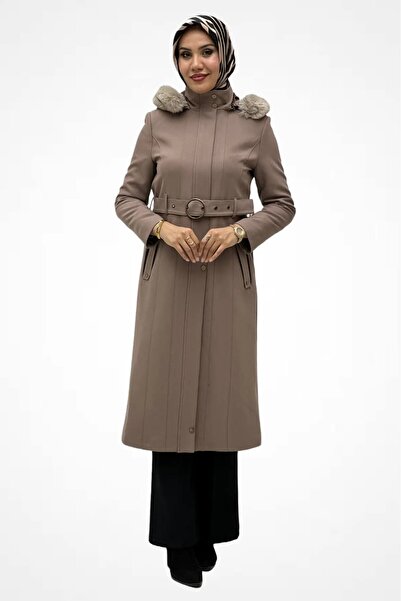 Abacı Kürk Kapşonlu Kap 139862