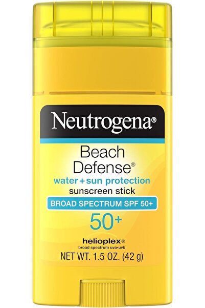 Neutrogena Beach Defense Sunscreen Stick SPF 50+, 1.5 oz (42 g)