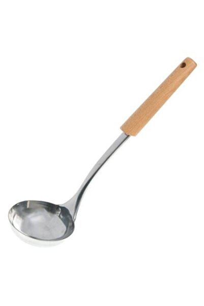 zola Kitchen ladle, SellCroStore, with hanger, wooden handle, 35 cm