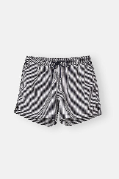 Eros Κοντό σορτς με ρίγες σε μπλε ναυτικό