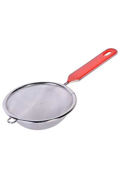 zola Metal Strainer, Zola®, red/silver, 10 cm