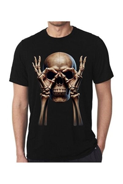 OEM Tricou Skull Vision – Atitudine și Originalitate L