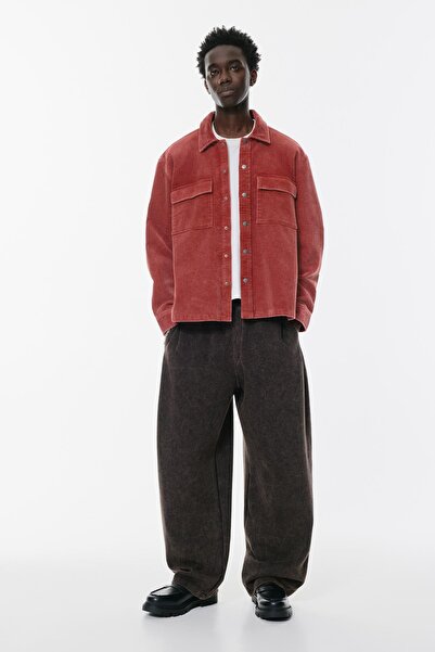 Pull & Bear Kadife ince ceket