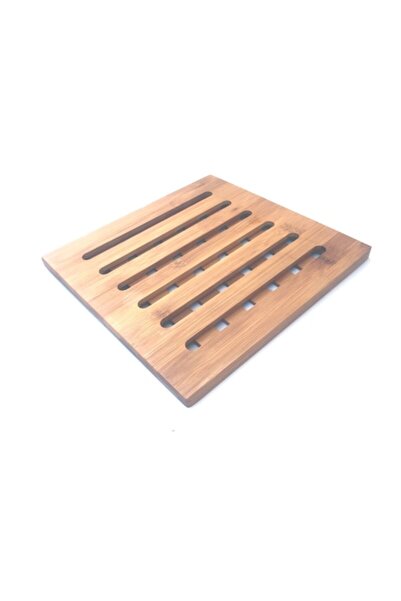 MaxDeco Bamboo Dish Support 20x20 cm