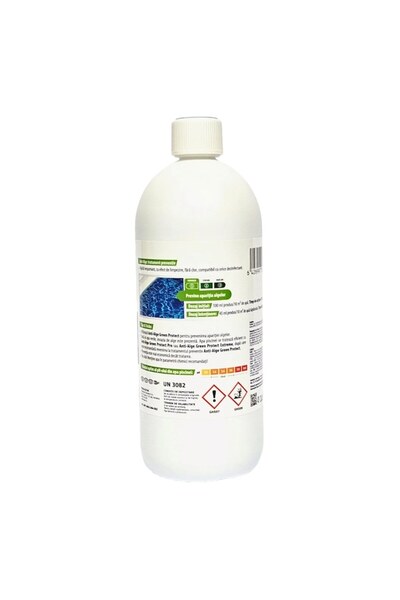 KLOER Anti-Algae Solution Green Protect Kloer, prevents algae, clarifying effect, chlorine-free, for pool