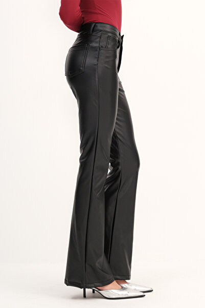 Addax Suni Deri Pantolon PN17580