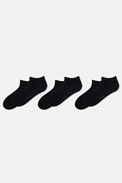 Eros Men's Cotton Booties Socks 3-Piece Set