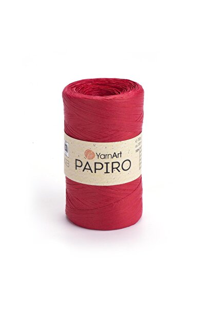 Yarnart ورق - خيط ورقي أحمر-1310