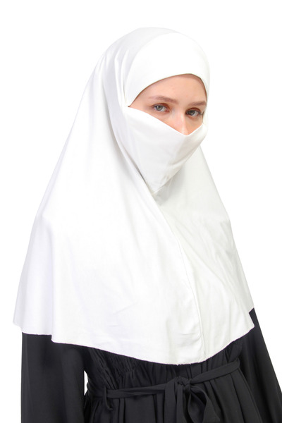 TRModam Practical Scarf with Veil - Ready-To-Wear Turban Without Veil – Souff...