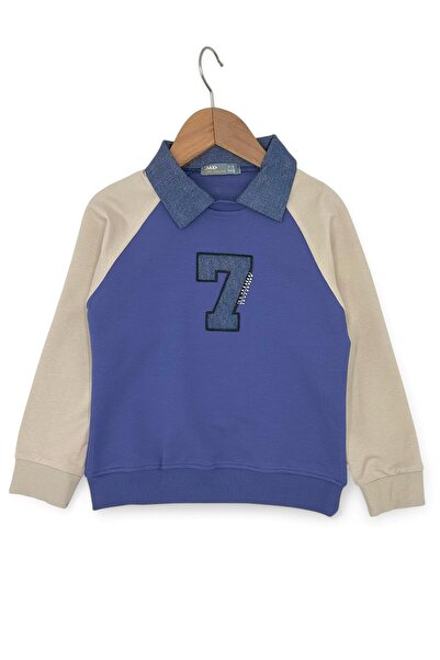 Egelite Boys' Slim Fit 7-Embroidered Shirt with Collar and Charming Pants Stylish Suit