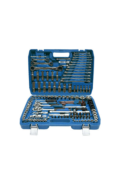 TEHNOSHOP Professional tool set 151 pieces ratchet and socket Cr-V