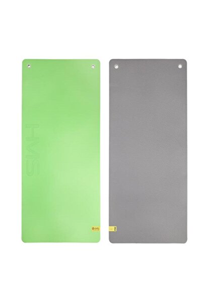Other MFK08 GREEN-BLACK CLUB FITNESS MAT WITH HOLES 140*60CM EVA 15MM HMS PREMIUM