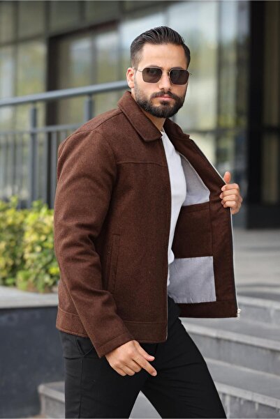 neonstore Men's Short Cashmere Jacket