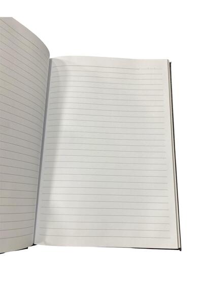 tüftürük 80 Sheets Thermo Leather Cover Notebook 13 X 21 Notebook Lined