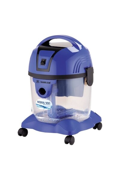 HARLEM Water Filtration Vacuum Cleaner Dr.Clean, 2000W Power, Wet and Dry Suction, Blue